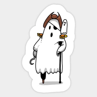 Pirate ghost Sticker